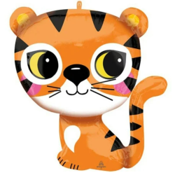 Baby Tiger Foil Balloon <br> Choose How You Would Like It