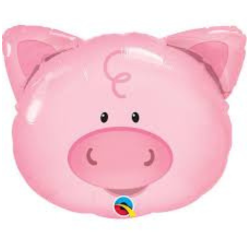 Pig Head Foil Balloon