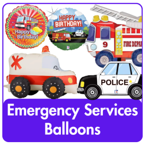 Emergency Services Balloons From Cardiff Balloons
