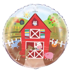 Farm Yard Foil Balloon