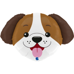 Happy Dog Foil Balloon