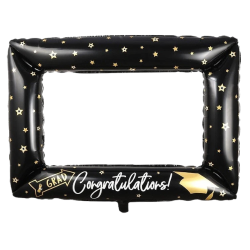 Large Grad Frame Balloon Photo Frame Balloon