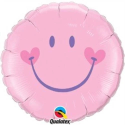 Pink Blushing Face Balloon