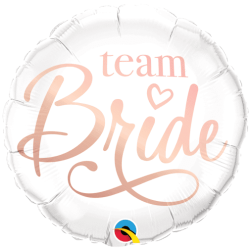 Team Bride Foil Balloon