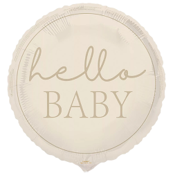 Hello Baby Classic Foil Balloon