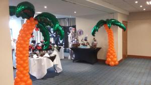 Giant Palm Trees. These Palm trees were for a wedding at The Holiday Inn Cardiff